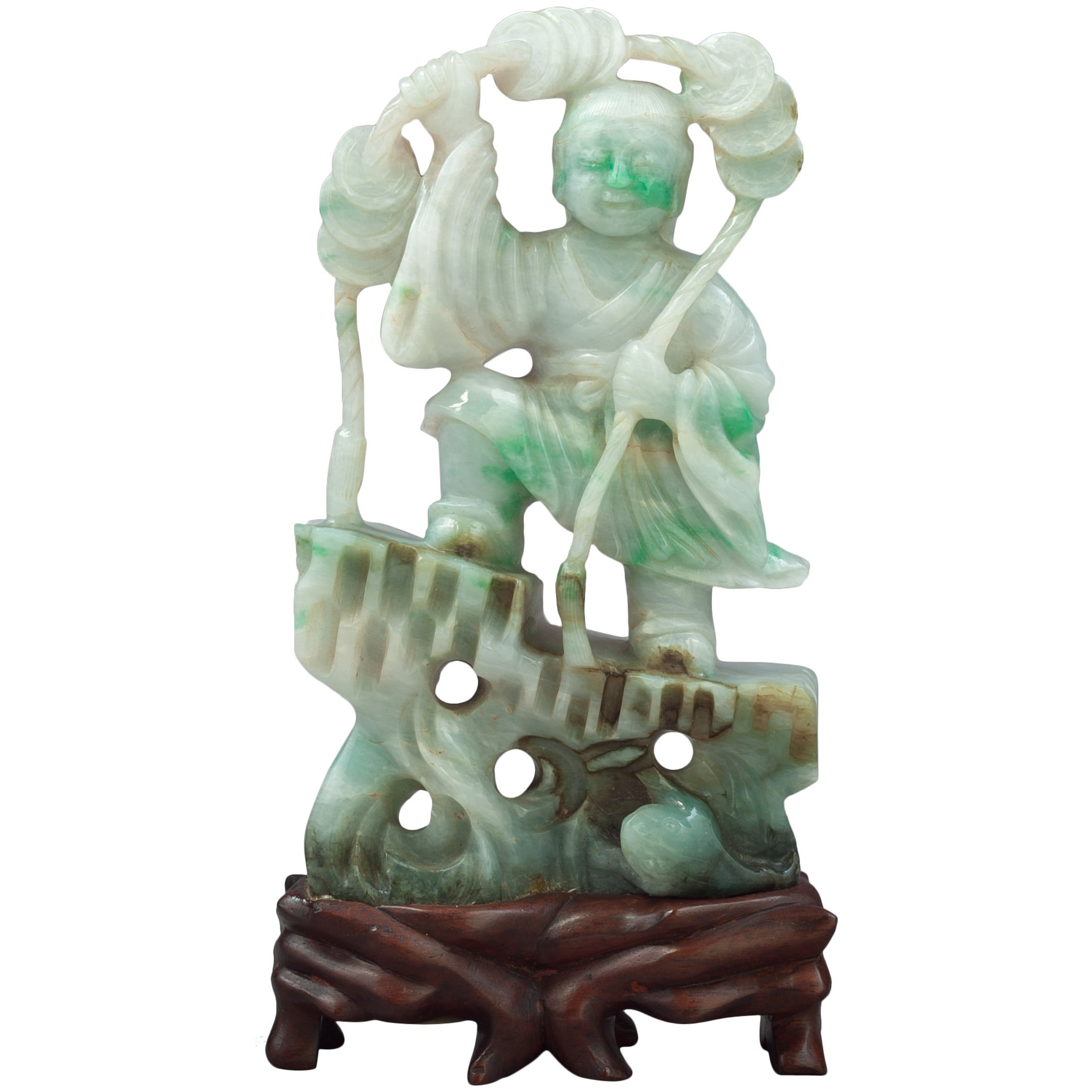 Jade Figure, Early 20th Century