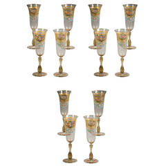 Set of 12 French Goblets, circa 1880 11