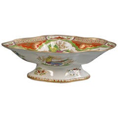 Chamberlain Worcester Bengal Tiger Compote, circa 1820 3