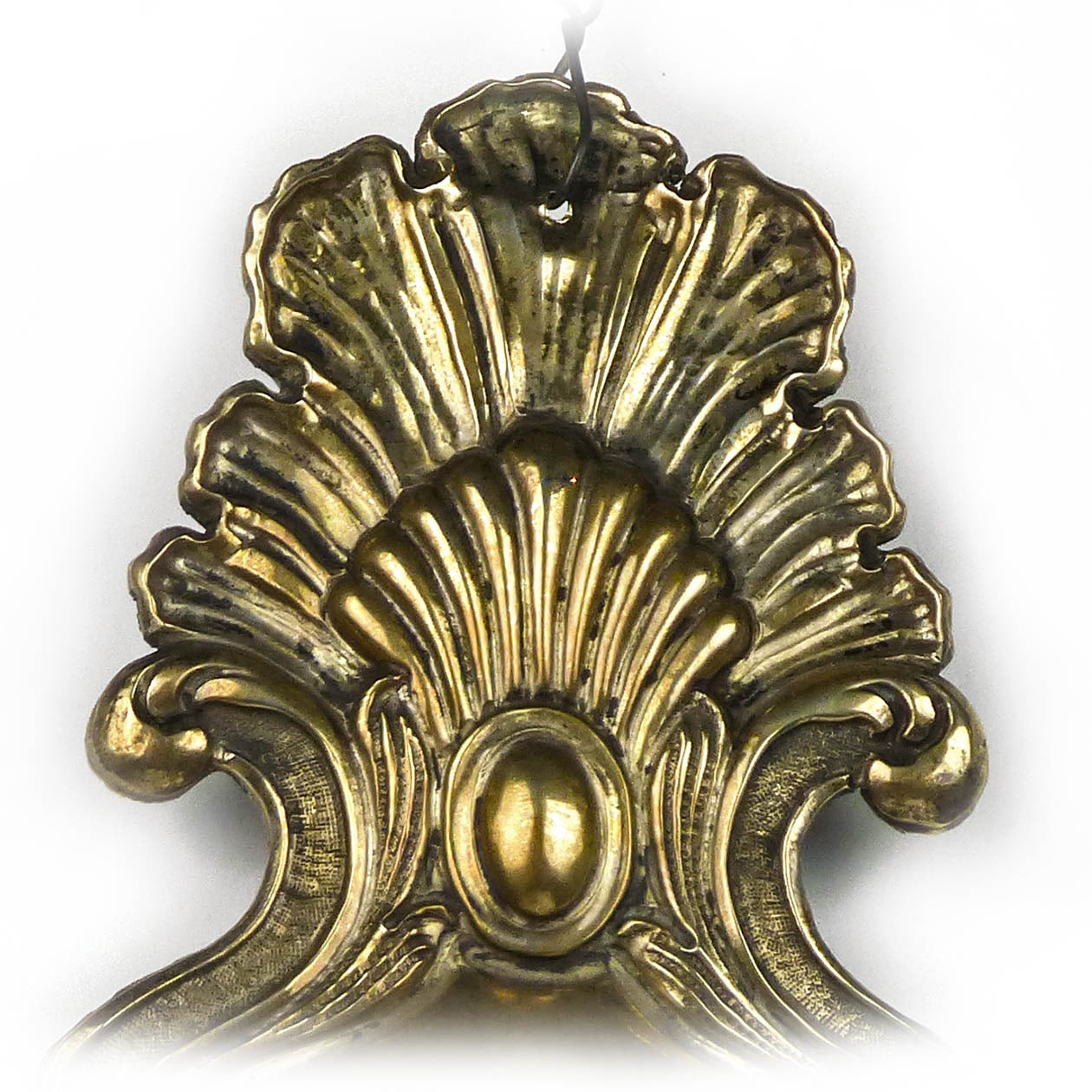 Continental silver sconce, 18th century.

No mark, with brass arm.
