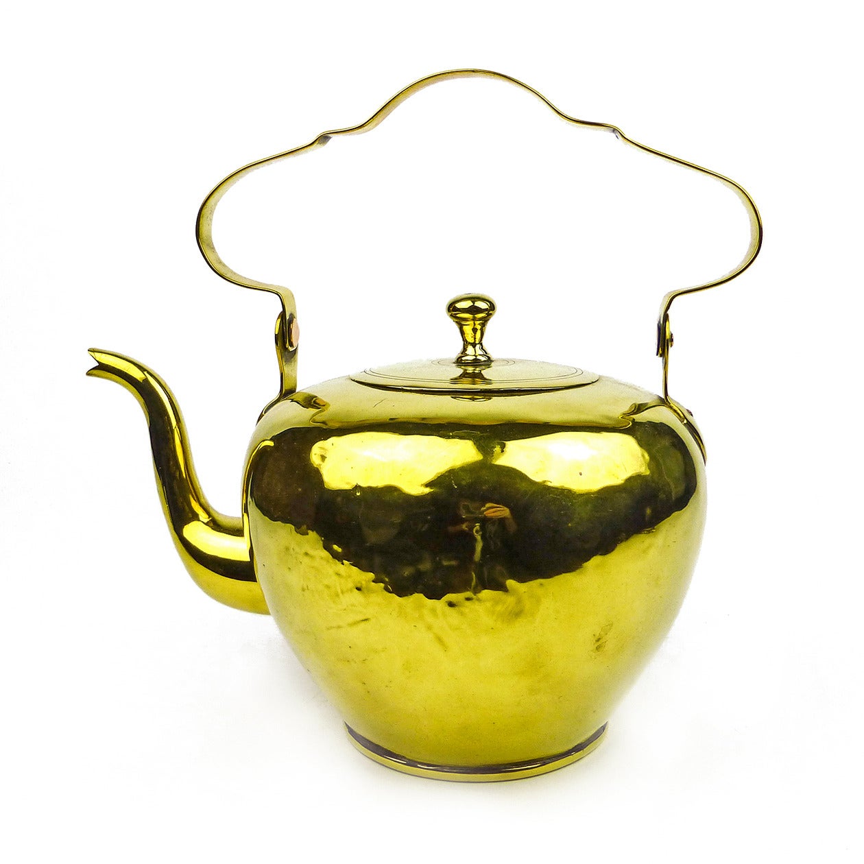 Dutch Brass Tea Kettle, circa 1780