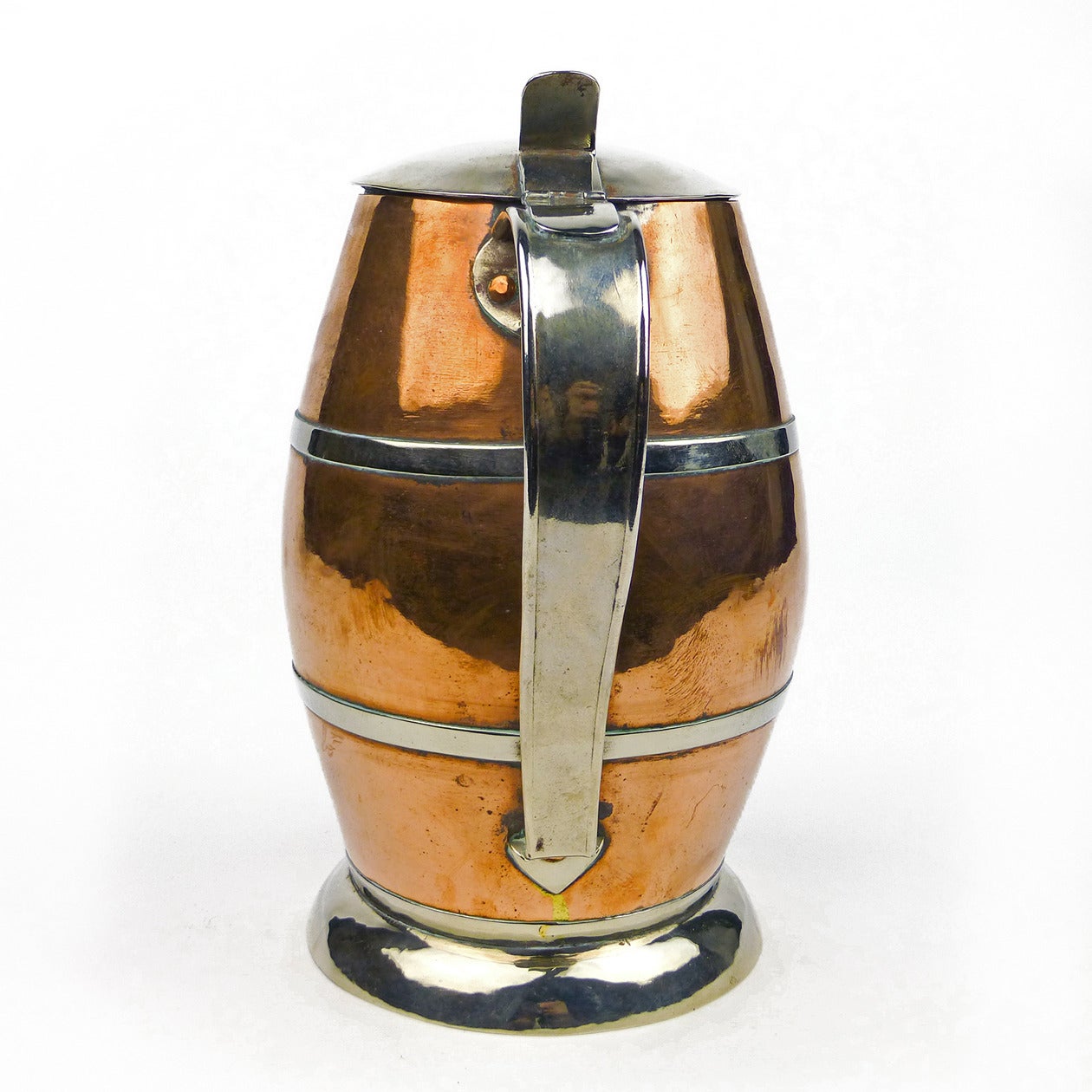 Rare Copper and Monel Tankard, circa 1895