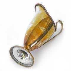 Original Sheffield English Helmet Creamer, circa 1790