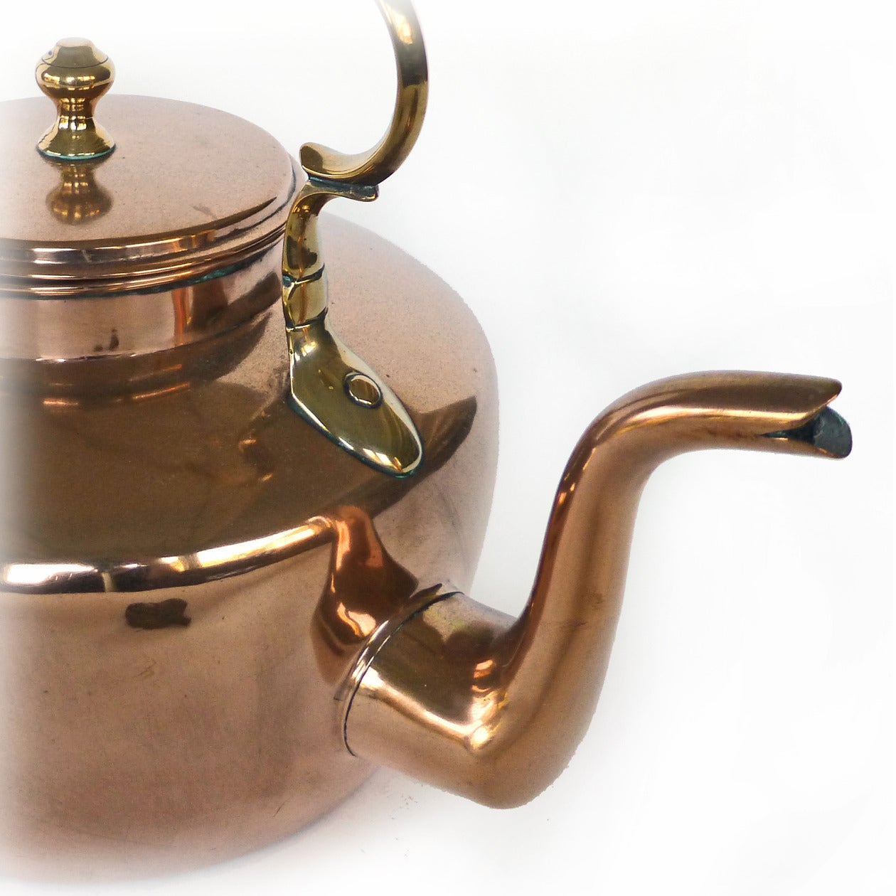 Great Britain (UK) English Copper Kettle, circa 1820 For Sale