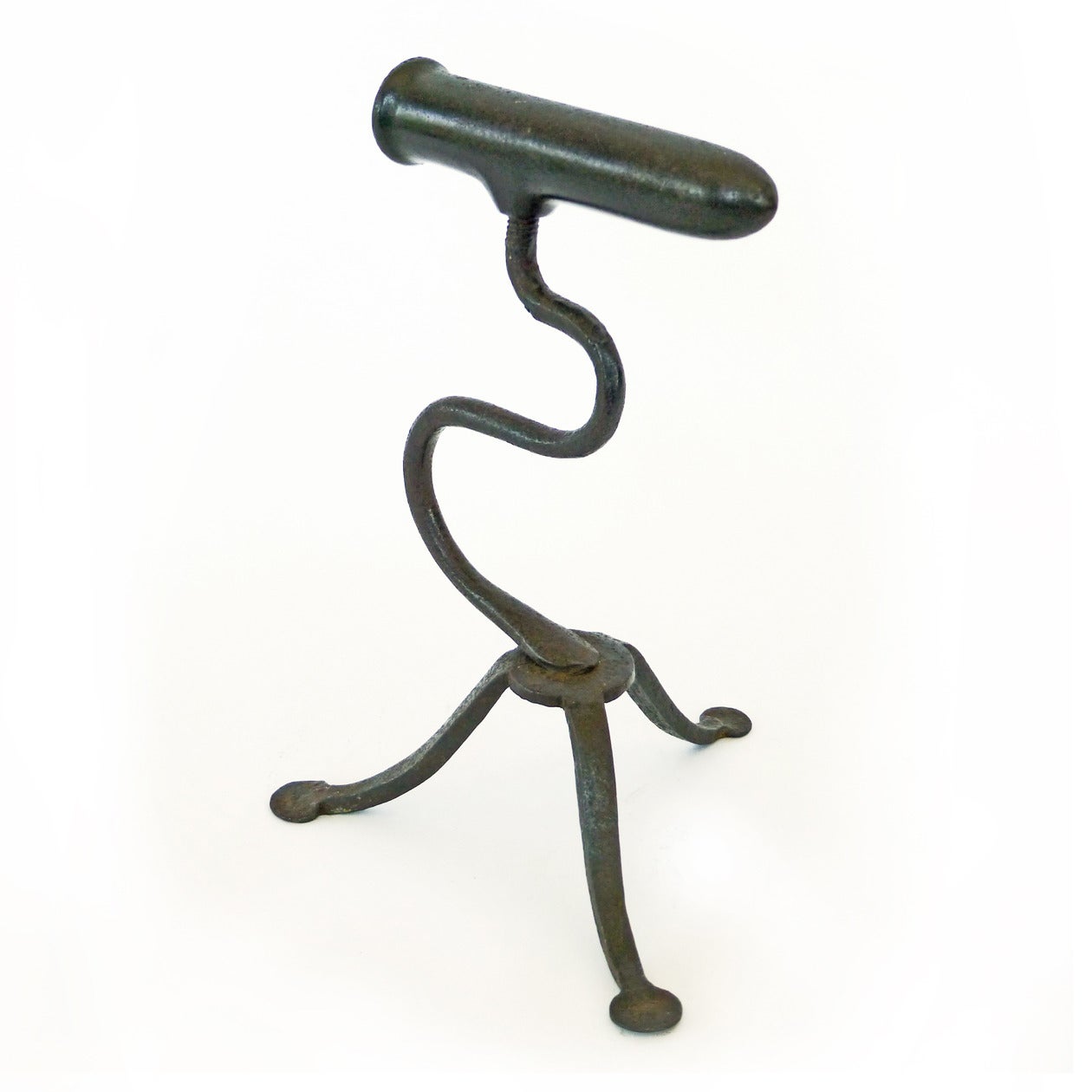 English Wrought Iron Goffering Iron, circa 1850