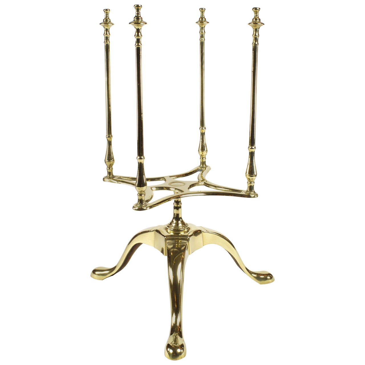 Very Rare English BrassPlate Warmer, circa 1740 at 1stDibs