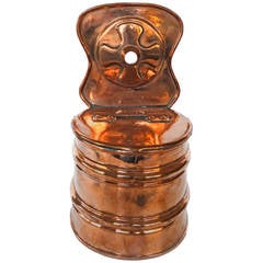 German Copper Salt Box, circa 1780