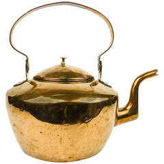 American Copper Tea Kettle, circa 1800
