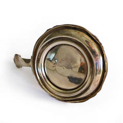 French Silver Chamberstick, circa 1850