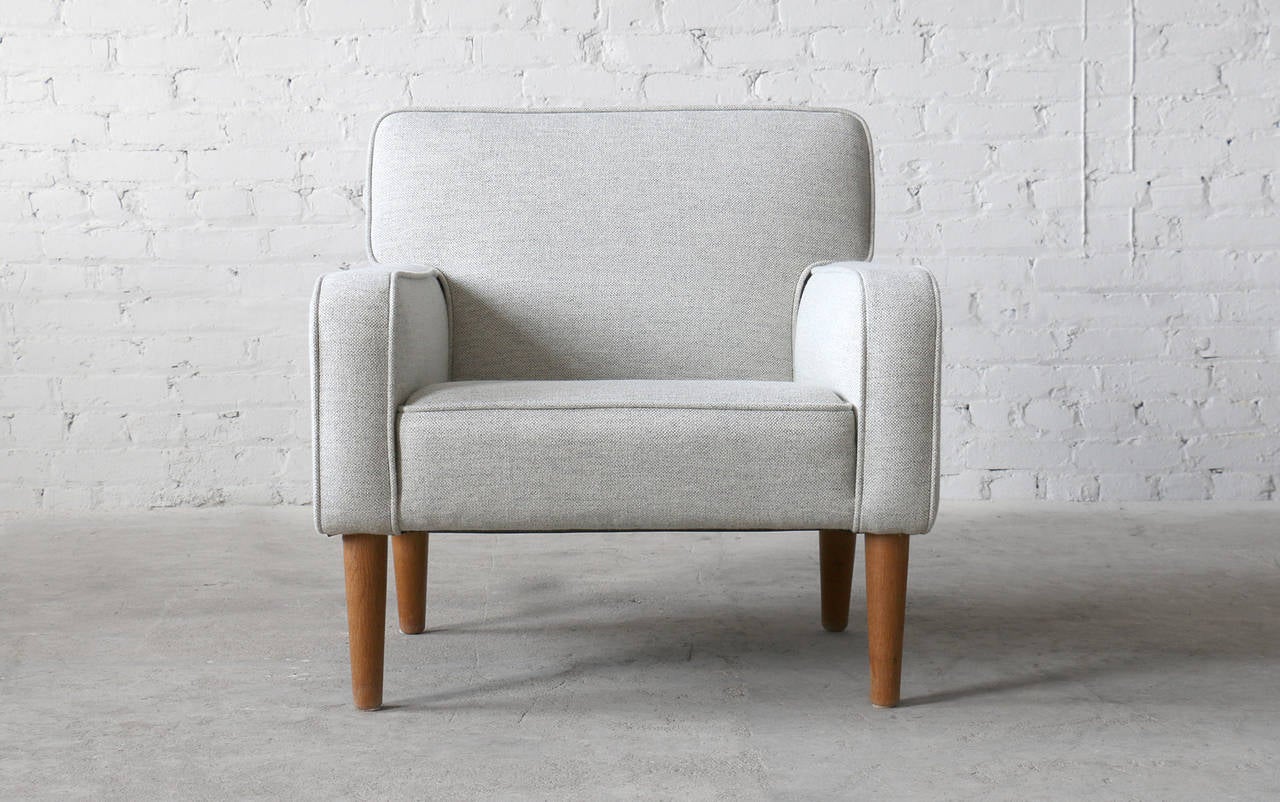 Hans Wegner Vintage Danish Modern AP 33 AP Stolen Oak Easy Chair