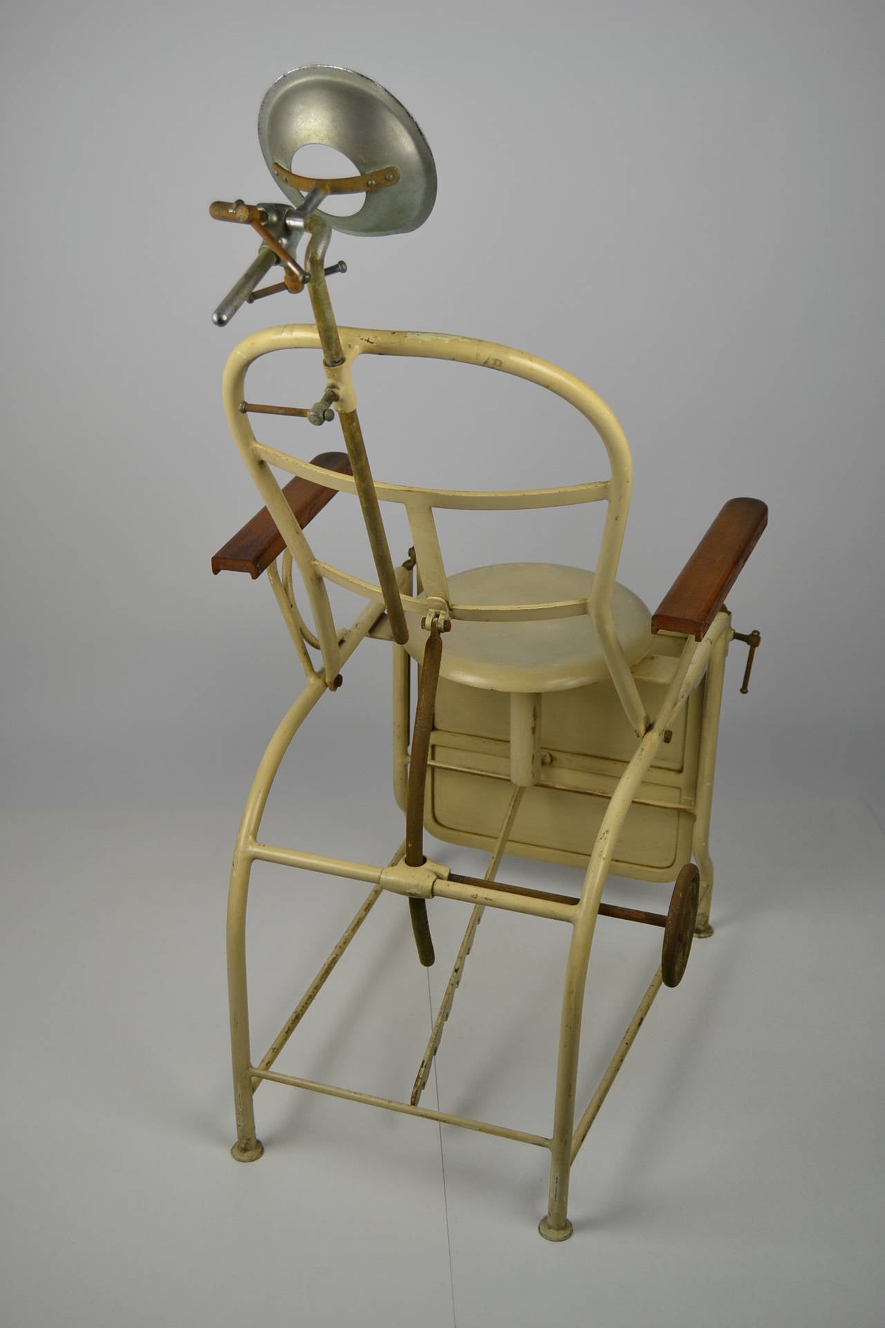 vintage medical chair