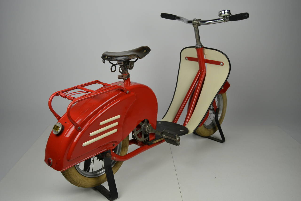 vintage pedal scooter