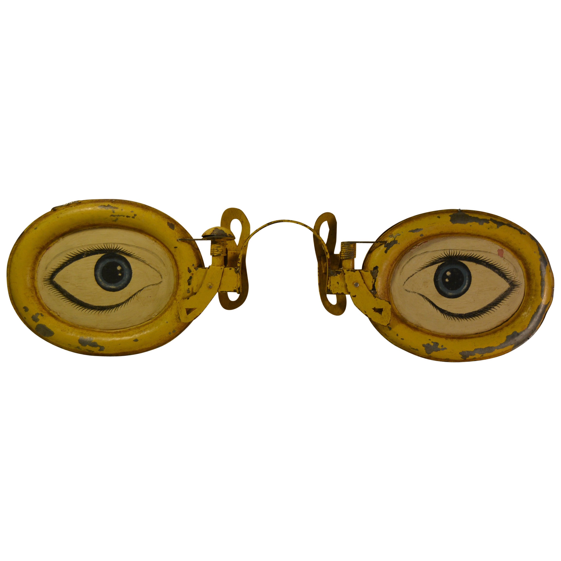 Rare Antique Optometrist Trade Sign