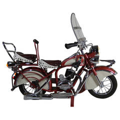 Small Carousel Indian Motorbike by Lenaerts 12