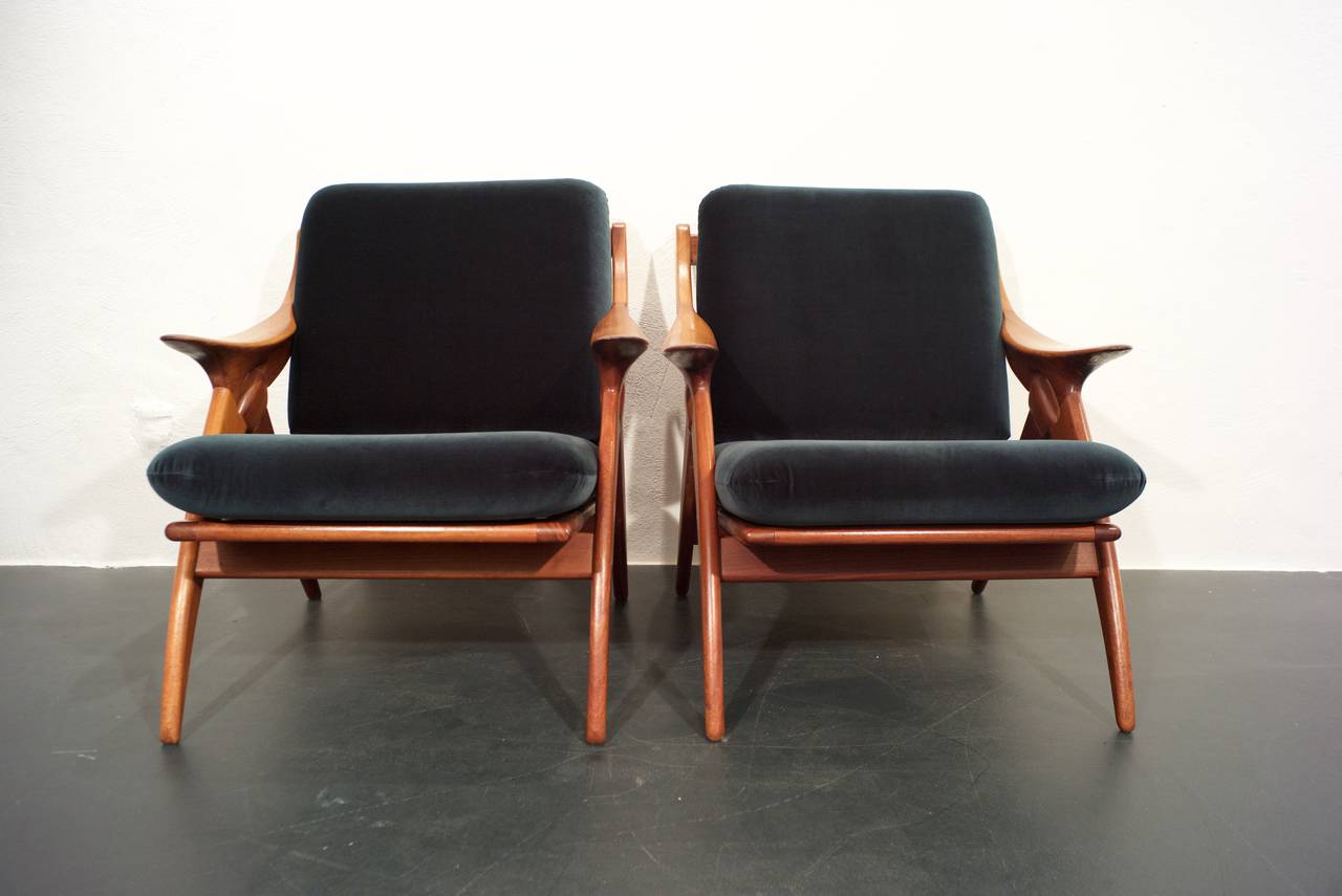 Other 20th Century Danish Sofa and Two Armchairs For Sale