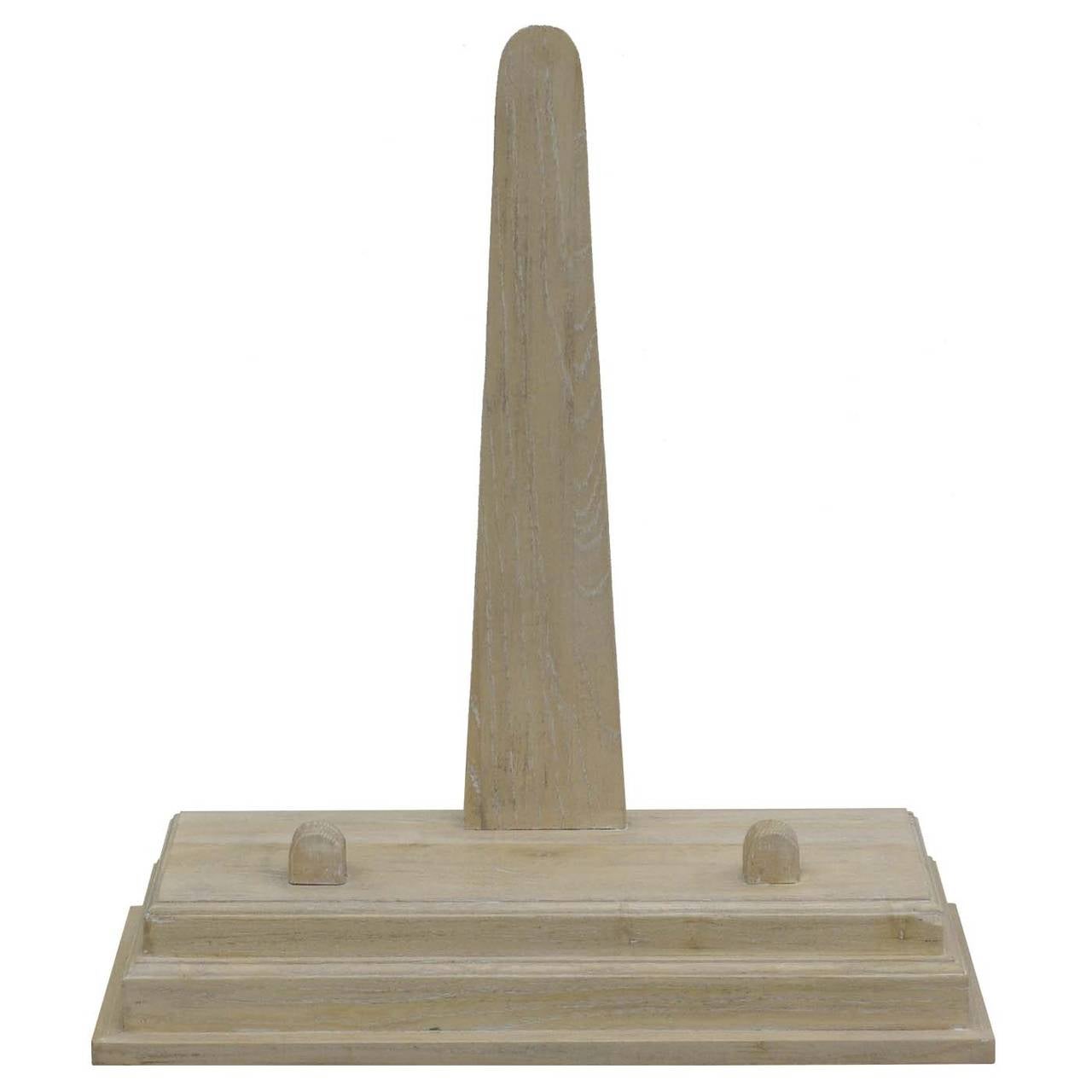 Medium Wooden Table Easel, Natural Wash Finish