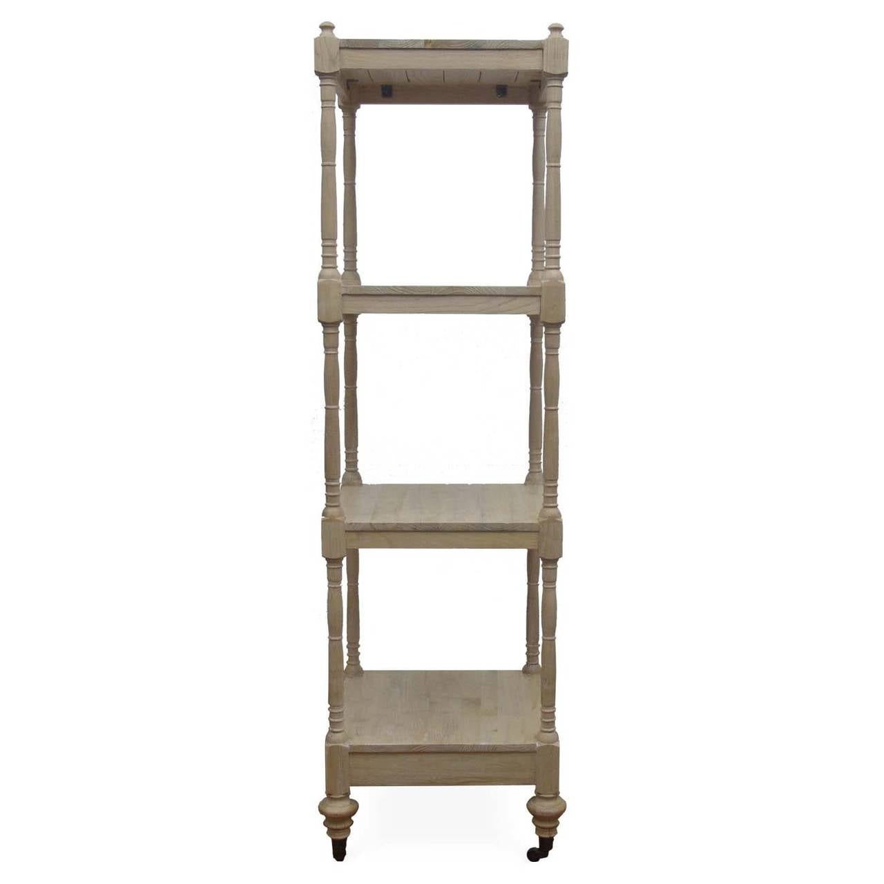 Whatnot Etagere in Solid Elm