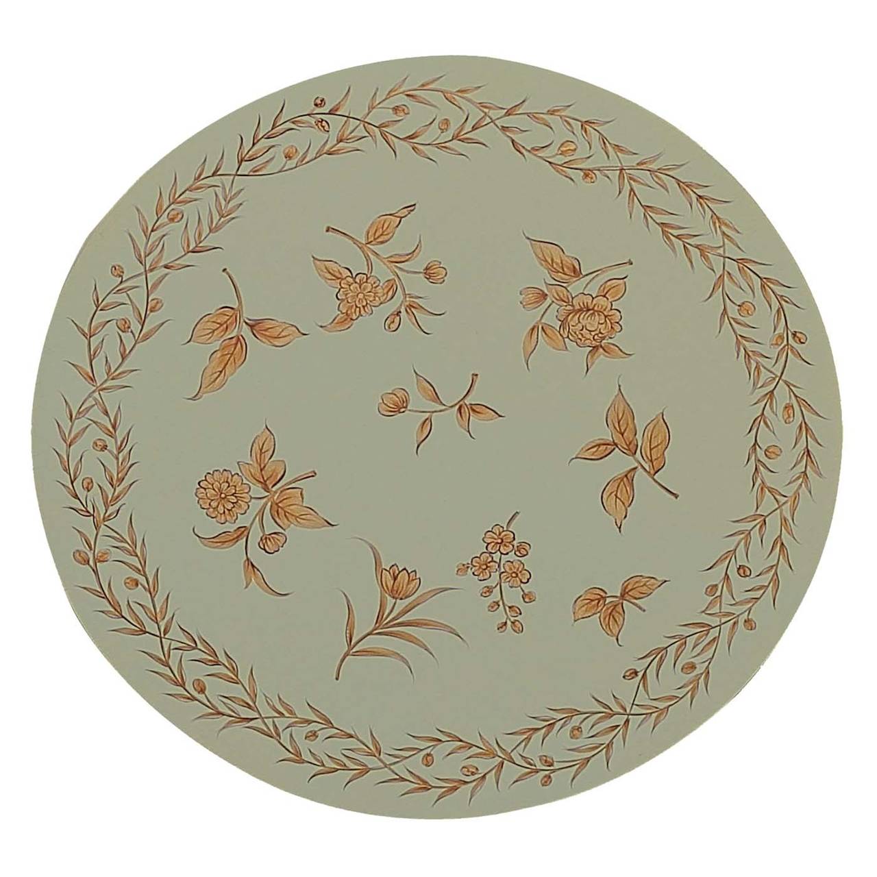 Regency Style Hand-Painted Accent Table or Guerdion