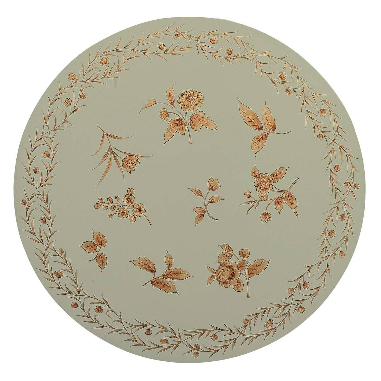 Regency Style Hand-Painted Side Table