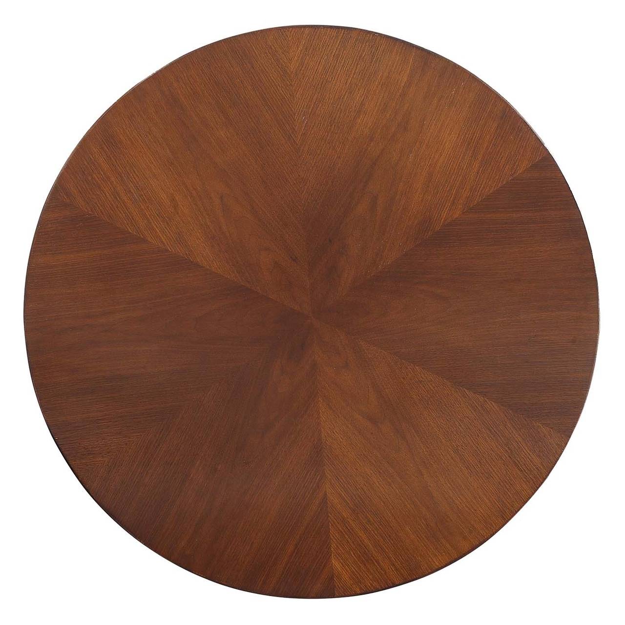 Large Column Side Table in Walnut