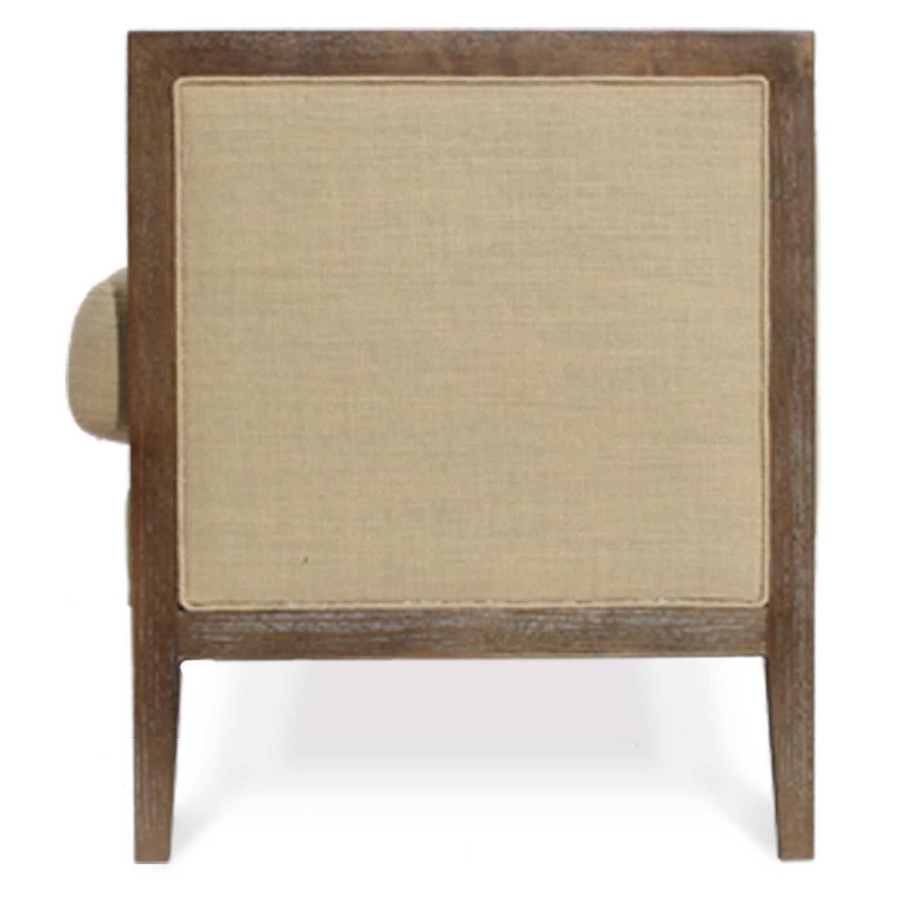 Contemporary Open Back Settee For Sale