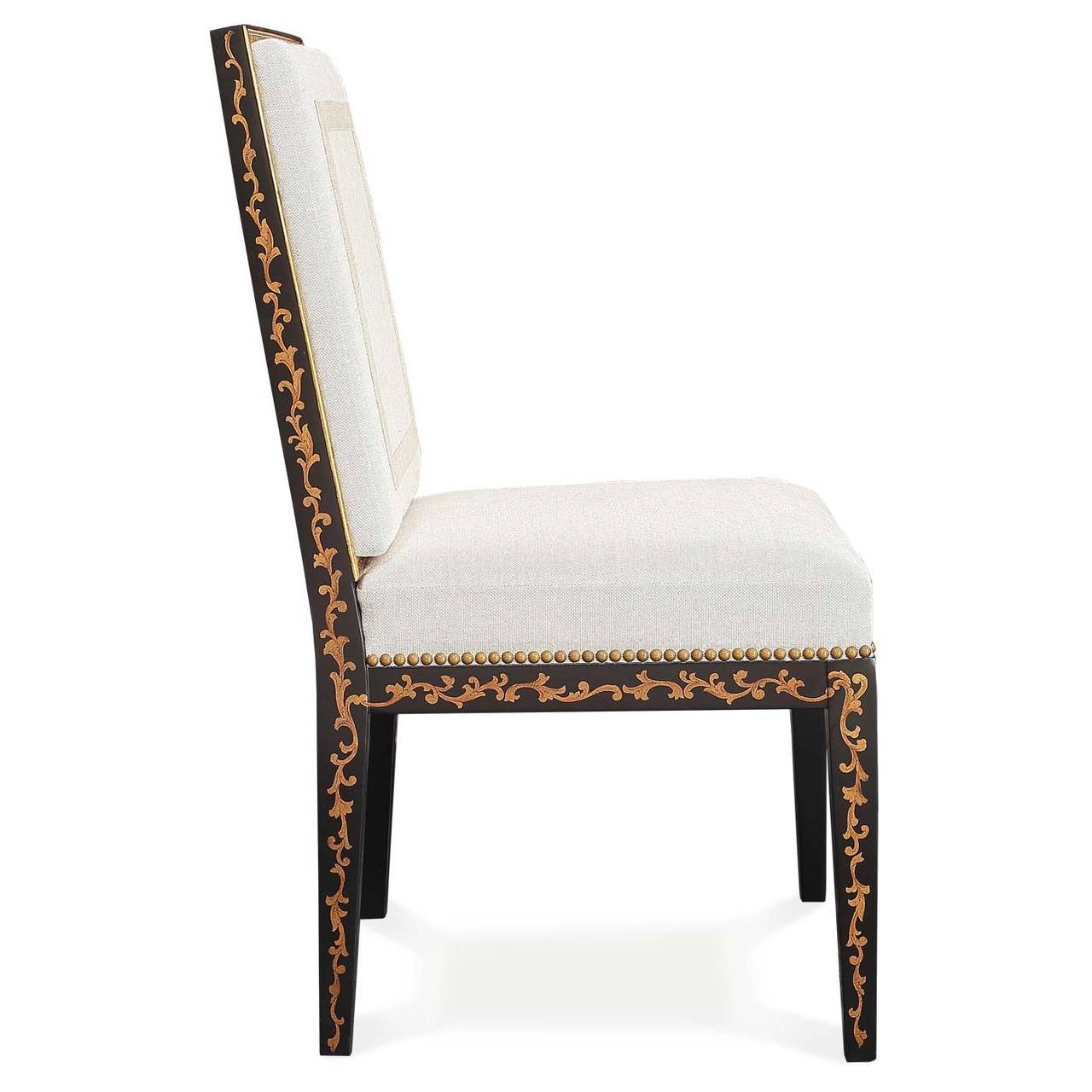 Contemporary Chinoiserie Dining Chair For Sale