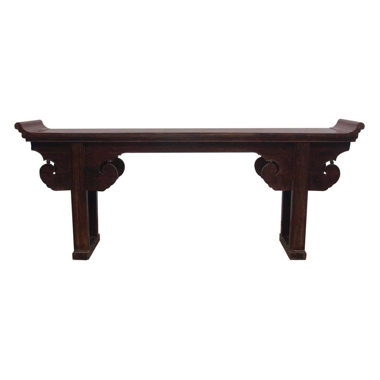 Long Altar Console Table, Late Qing Dynasty