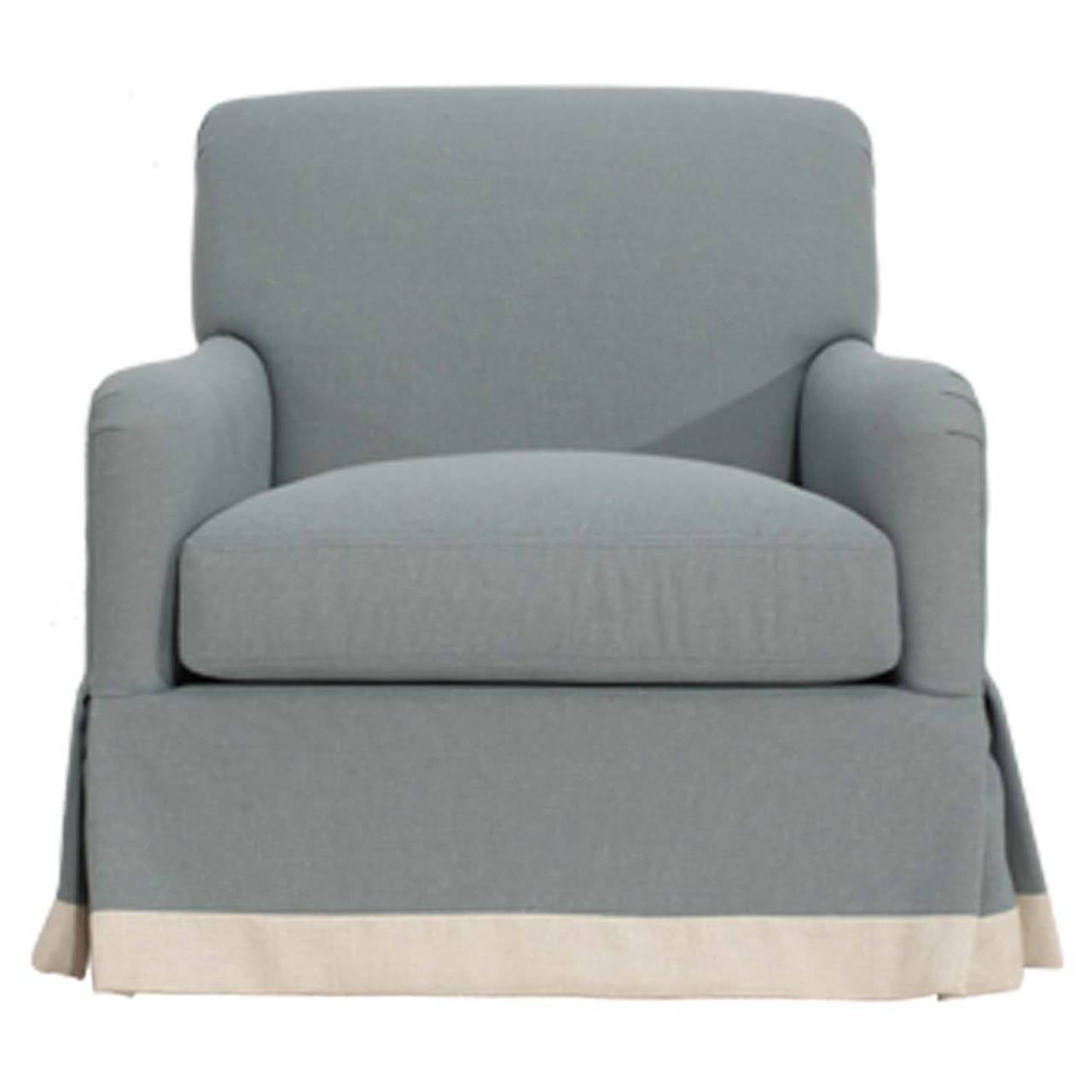 Draped Lounge Armchair