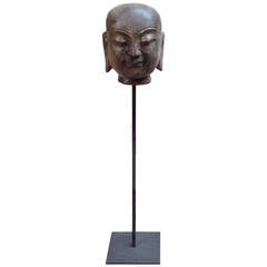 Medium Stone Buddha Head