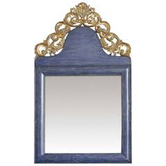 Venetian Blue Wall Mirror