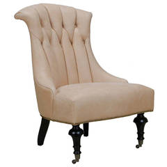 English Slipper Chair