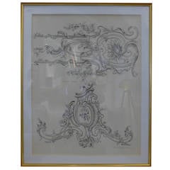 Set of Four 19th Century French Lithographs