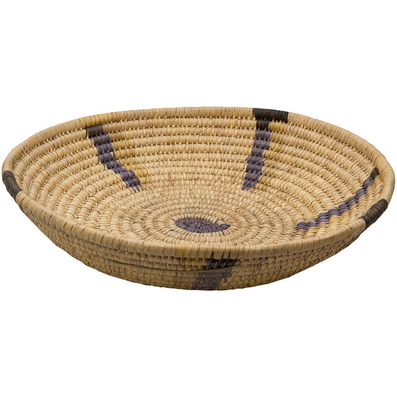 Large Vintage African Basket at 1stdibs