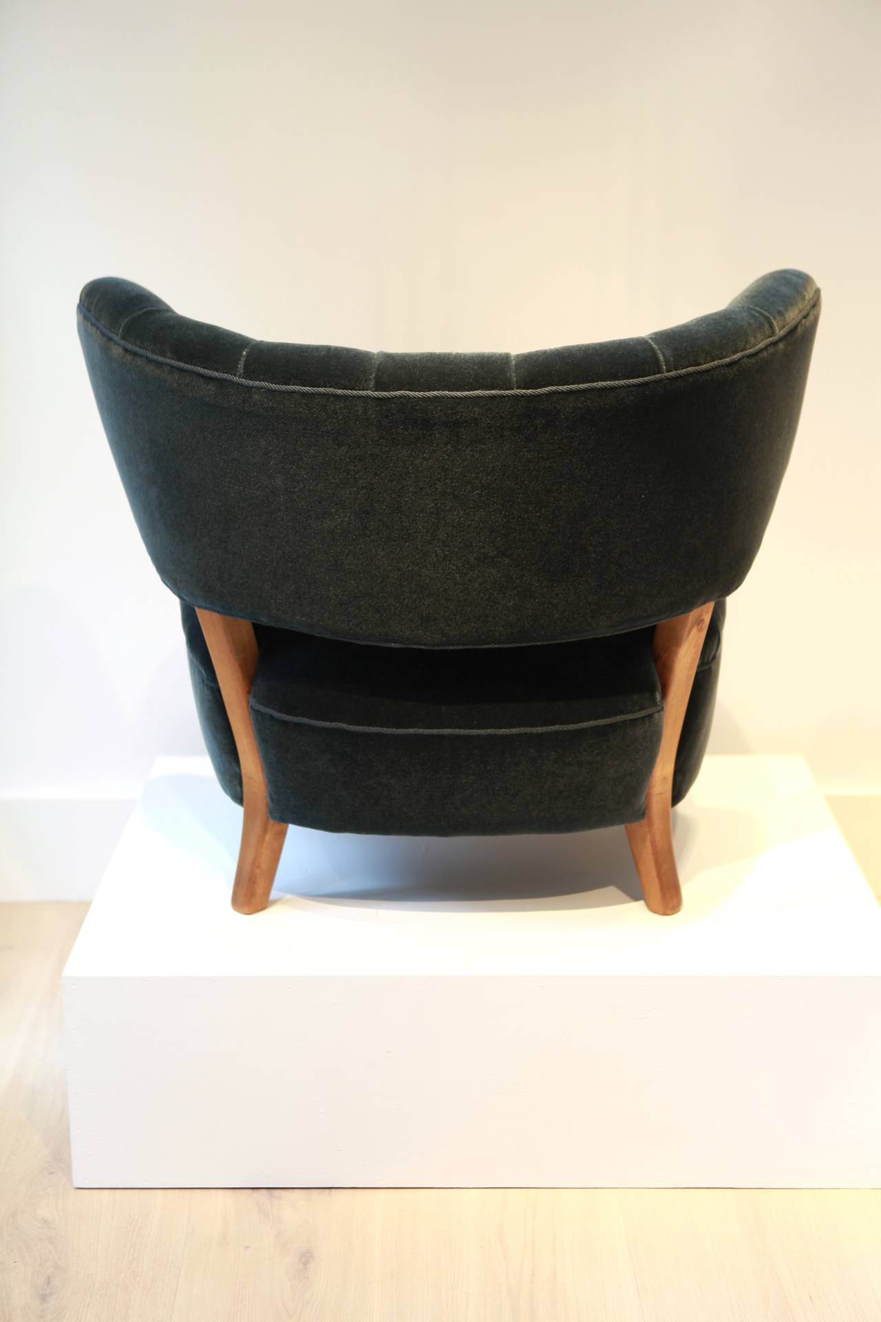 Neoclassical Revival Otto Schulz Easy Chair Fo Boet, Sweden, 1930s