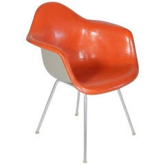Charles and Ray Eames Naugahyde Shell Chair for Herman Miller, 1960s