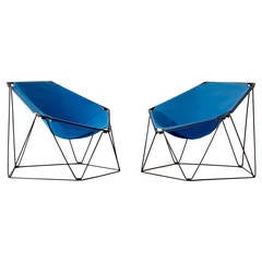 Penta Chairs Designed by Kim Moltzer and Jean-Paul Barray for Bofinger