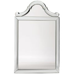 Queen Anne-Shaped-Top Bullnose Mirror