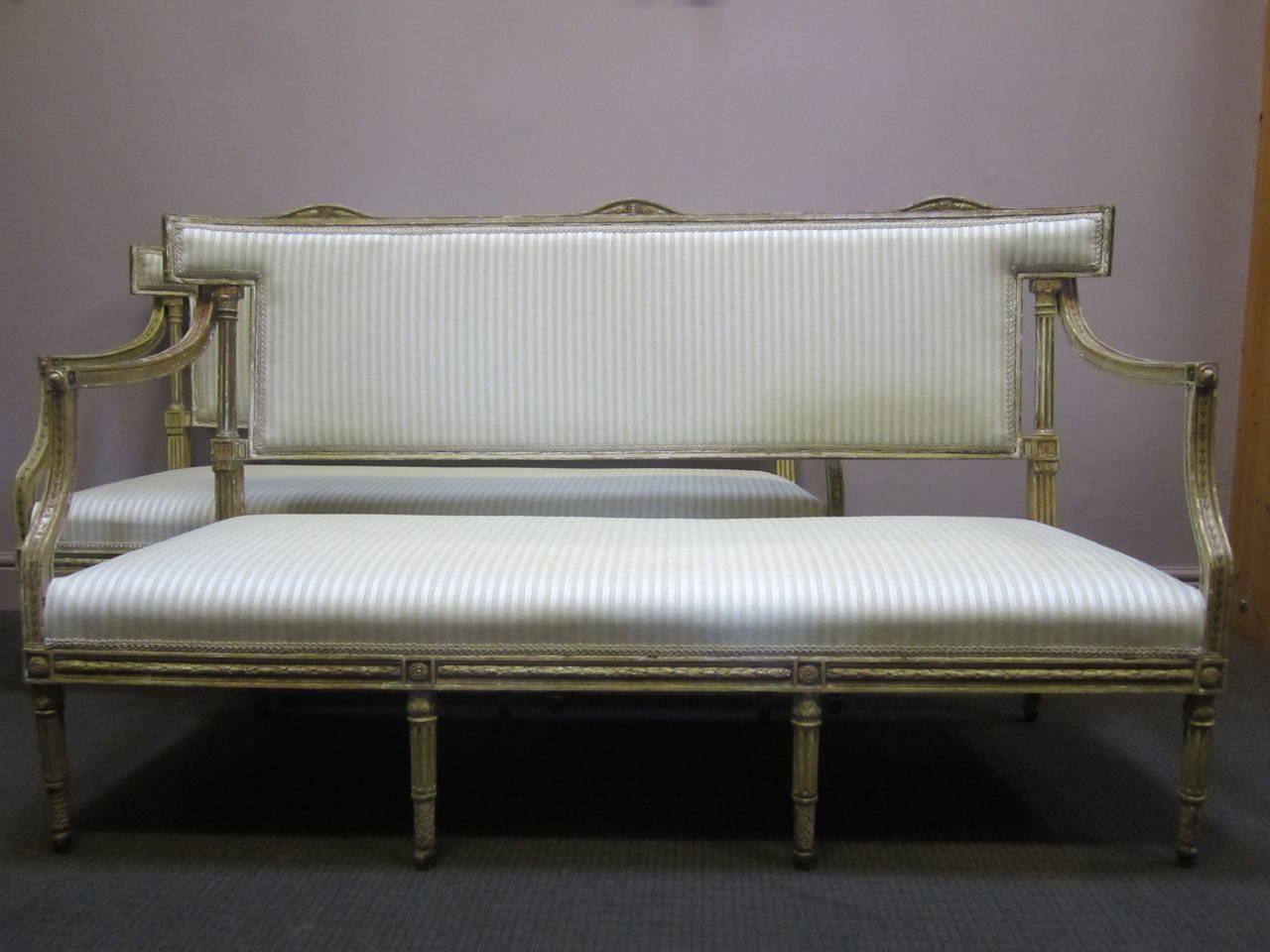 Pair of 18th Century George III Sofas