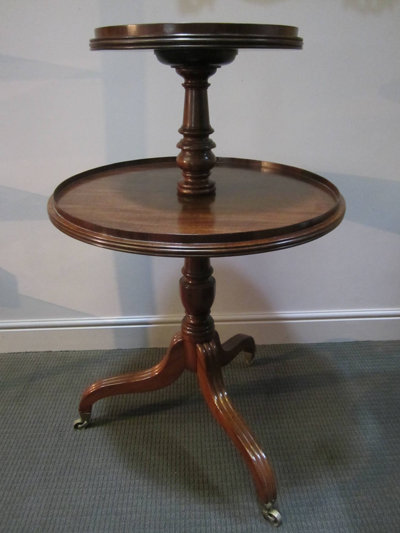 19th Century Mahogany Dumbwaiter