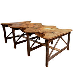 1920s Antique Goldsmith Work Table