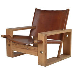Lounge Chair by Ate Van Apeldoorn for Houtwerk Hattem