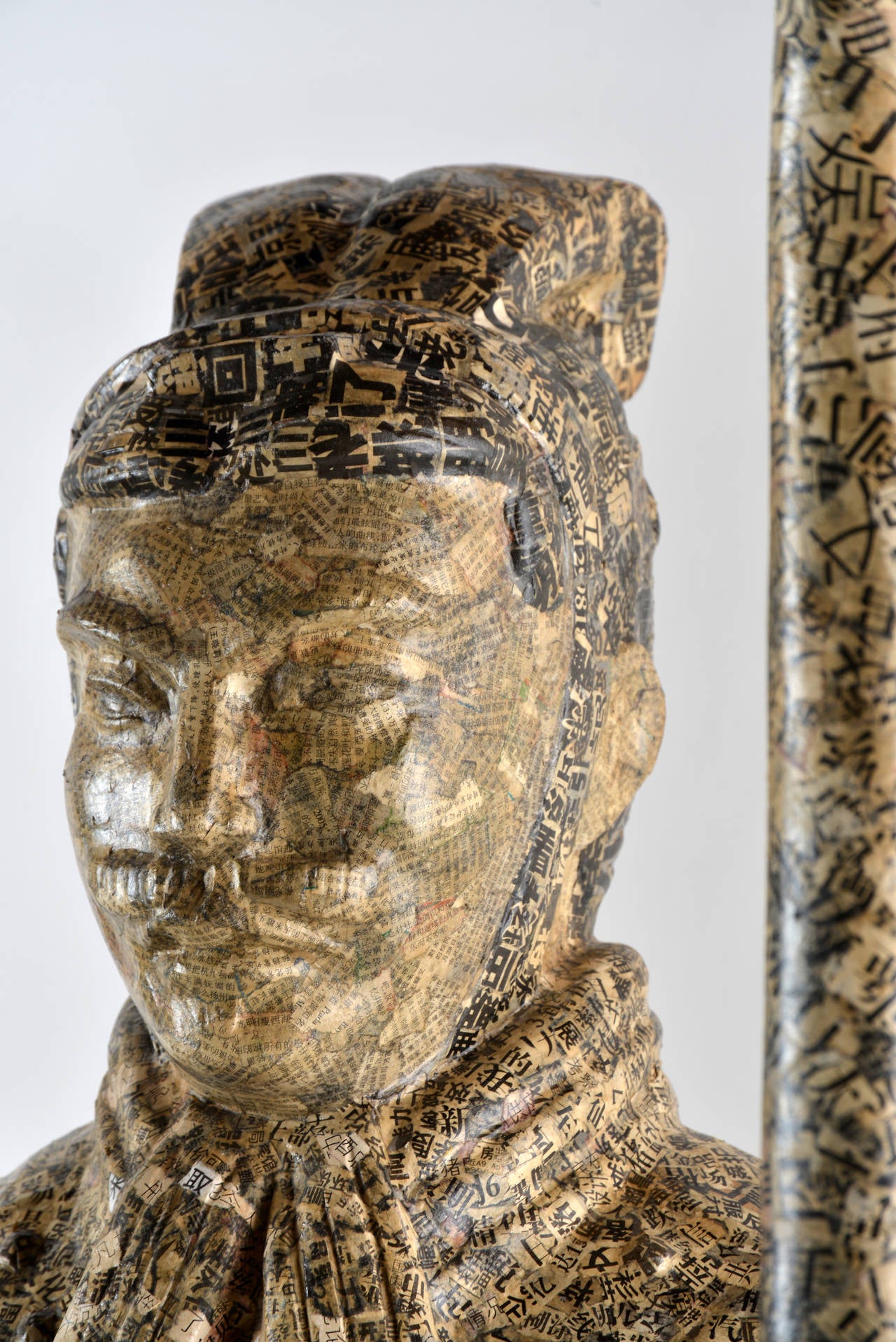 Pair of Xian Warriors by Wu Jun For Sale at 1stDibs