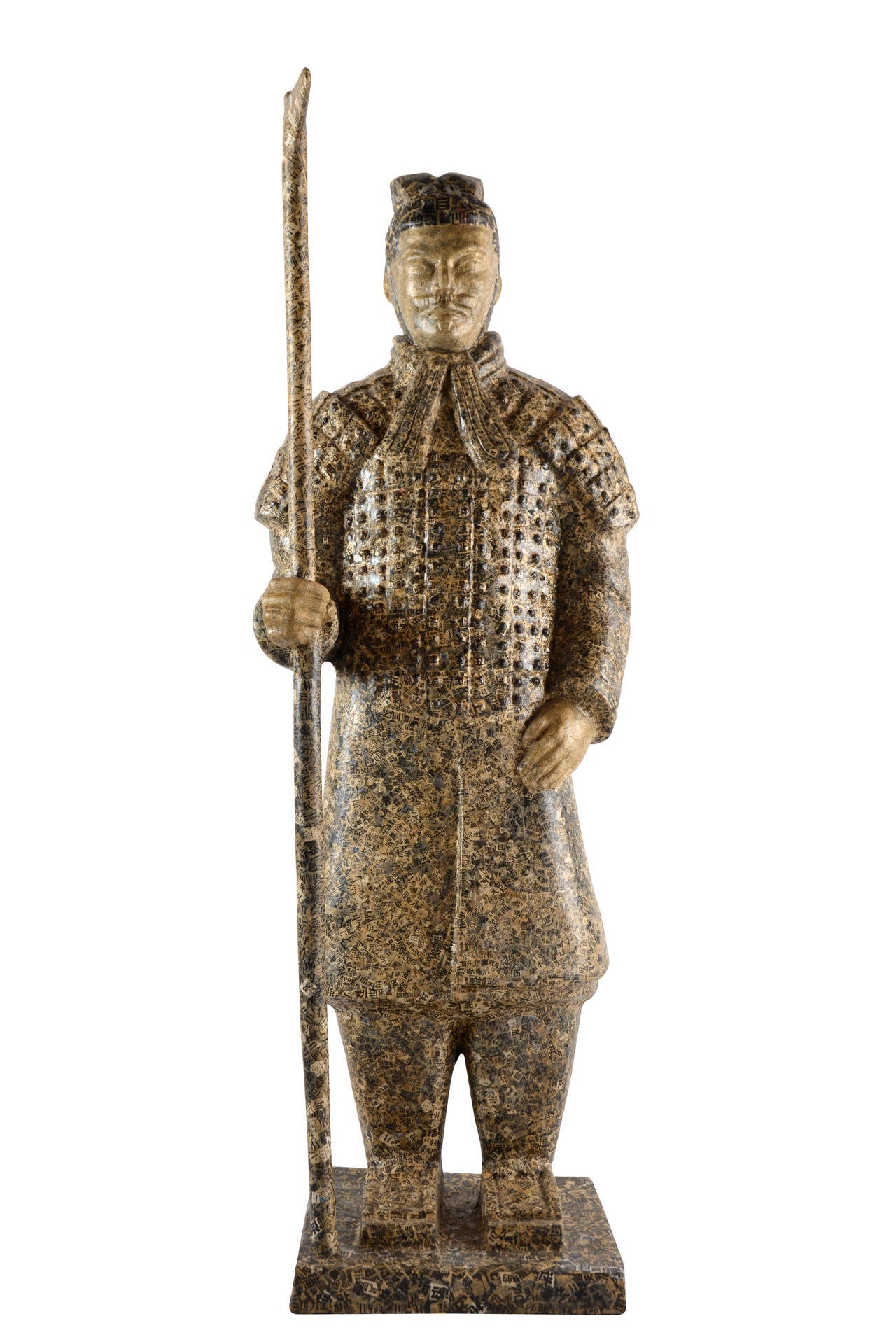 Pair of Xian Warriors by Wu Jun