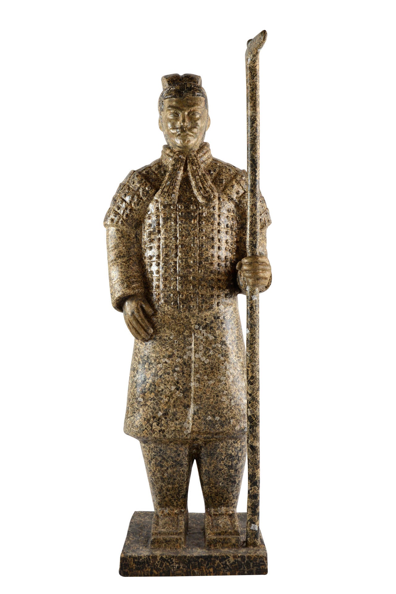 Pair of Xian Warriors by Wu Jun For Sale at 1stDibs