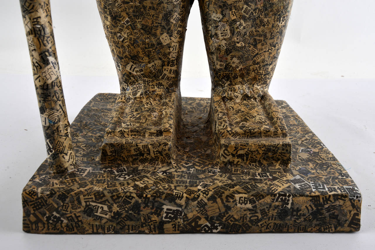 Pair of Xian Warriors by Wu Jun For Sale at 1stDibs