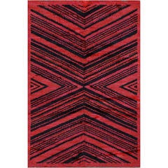 Mid-20th Century Märta Måås-Fjetterström Swedish Deco Rug by Barbro Nilsson 12