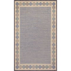 Mid 20th Century Swedish Rug Signed by Ingegerd Silow