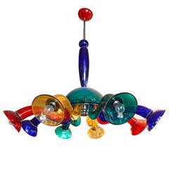 Orni Halloween VeArt Murano Chandelier