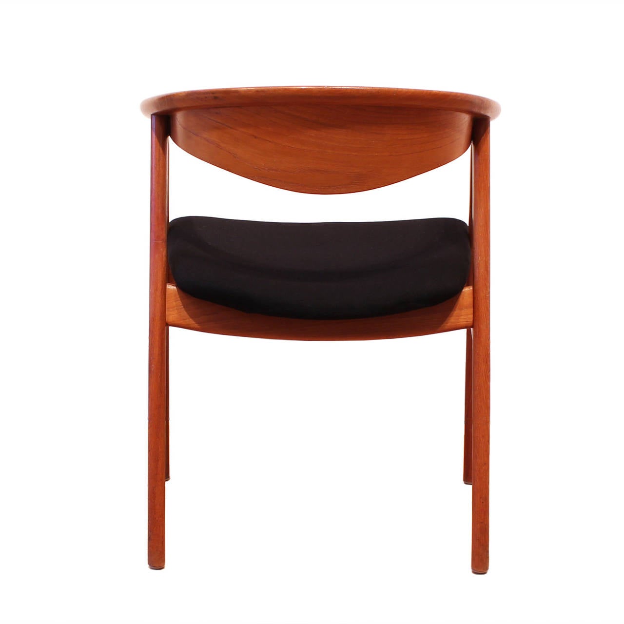 Erik Kirkegaard Teak Compass Sculpted Chair