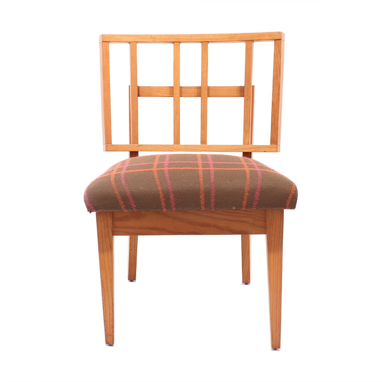Mid-Century Rectangular Back Chair